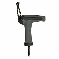 Hawk Jab Handle Easy-Grip Lightweight Hunting Tree Hook with Beefy T-Handle and Ultra-Sharp AugerTip Threads