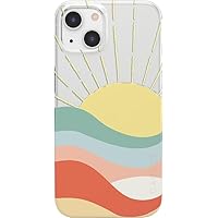 Casely iPhone 13 Sun-Themed Case | Colorblock Sunset Sunrise Pattern | Drop Test Certified & Camera Lens Protection
