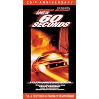 Gone in 60 Seconds VHS Gone in 60 Seconds VHS VHS Tape Multi-Format Blu-ray DVD