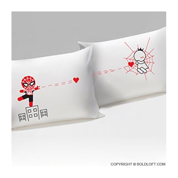 Mua BOLDLOFT Captured by Your Love Couples Pillowcases-Funny Couples Gifts, Gifts for Spiderman Lovers,Men Gifts for Boyfriend Husband Christmas  Anniversary Valentines Day,Superhero Gifts trên Amazon Mỹ chính hãng 2023 |  Fado
