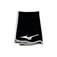 Mizuno Microfiber Cart Towel, Black Large