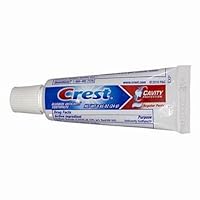 Crest, Cavity Protection Fluoride Anticavity Toothpaste, 0.85 Oz Travel Size (100 Pack)