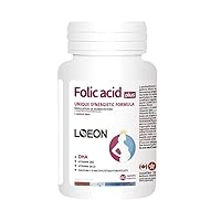 Folic Acid Vitamins（60 Capsules）.Coenzymated Folic Acid as Folate for Energy,Cognitive and Immune Support Boosts Fertility and Ovulation Pregnancy Aid and Female Preconception Supplements