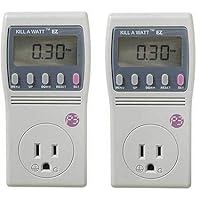 P3 International P4460 Kill A Watt EZ Electricity Usage Monitor (2-(Pack))