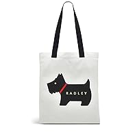 RADLEY London Heritage Dog - Responsible - Medium Canvas Tote Bag, Natural, One Size