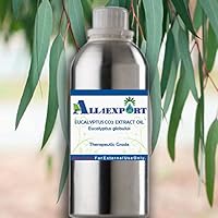 Pure Eucalyptus CO2 Extract Oil (Eucalyptus globulus) Premium and Natural Quality Oil (A4E_CO2_0010, 1150 ML)