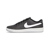 Nike Men's Low Cut Sneakers, Court Royal 2NN Cushioning, Casual, Daily Sports, Walking, COURT ROYALE 2 NN DH3160, Black/White, 9.8 inches (25.0 cm)