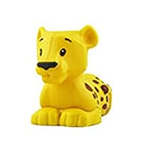 Replacement Part for Fisher-Price Little People Big ABC Animal Train Playset - HCL79 ~ Replacement Yellow with Brown Spots Leopard
