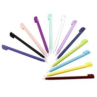 12 Piece Stylus Pen Set Multi Color for Nintendo DS Lite