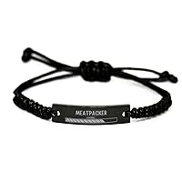 Meatpacker Loading in Progress, Meatpacker Rope Bracelet Gift, Funny Future Meatpacker Graduation Gifts