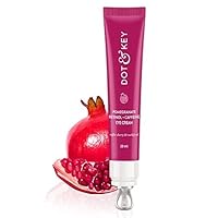 Do.t & Ke.y Pomegranate Retinol + Caffeine Eye Cream | Smoothens Fine Line & Wrinkles | Fades Dark Circles | Locks Moisturizer 20ml