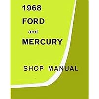 STEP-BY-STEP 1968 FORD FACTORY REPAIR SHOP & SERVICE MANUAL INCLUDES: Ford Custom, Ford Custom 500, Galaxie 500, Ford XL, LTD, Ranch Wagon, Custom Ranch Wagon, Country Sedan and Country Squire 68 STEP-BY-STEP 1968 FORD FACTORY REPAIR SHOP & SERVICE MANUAL INCLUDES: Ford Custom, Ford Custom 500, Galaxie 500, Ford XL, LTD, Ranch Wagon, Custom Ranch Wagon, Country Sedan and Country Squire 68 Paperback Multimedia CD
