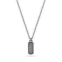 Police men stainless-steel pendant necklace