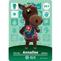 Annalise - Nintendo Animal Crossing Happy Home Designer Series 4 Amiibo Card - 367