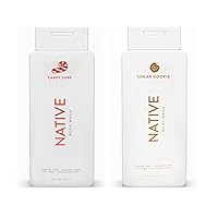 Native Special Edition Winter Body Wash |for Women & Men | Sulfate Free, Paraben Free, Dye Free, with Naturally Derived Clean Ingredients, 18 oz each (2 Pack) (Candy Cane & Sugar Cookie) Native Special Edition Winter Body Wash |for Women & Men | Sulfate Free, Paraben Free, Dye Free, with Naturally Derived Clean Ingredients, 18 oz each (2 Pack) (Candy Cane & Sugar Cookie)