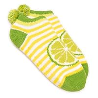 MUK LUKS Women's Cozy Footie Cabin Sock