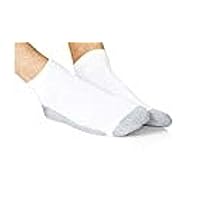 Hanes Men's Big & Tall Cushion Ankle Socks 6-Pack ,White,12-14