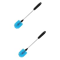 2pcs Cup Cleaning Brush Water Bottle Cleaner Straw Cleaner Kitchen for Dishes Bottle Brush Cleaner Bottle Cleaner Brush Bottle Scrubber Long Handle Brush Plastic Sports