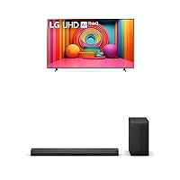 LG 86-Inch Class UT75 Series LED Smart TV 4K Processor Flat Screen with Magic Remote AI-Powered with Alexa Built-in (86UT7590PUA, 2024), 3.1.1 ch. Sound Bar with Dolby Atmos