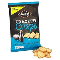 Jacob's Cracker Crisps Sea Salt & Balsamic Vinegar 150g