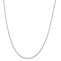 925 Sterling Silver Figaro Chain Necklace Jewelry Gifts for Women in Silver Choice of Lengths 16 18 20 24 22 26 28 30 36 and Variety of mm Options