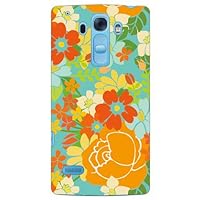SECOND SKIN Tropical Flower Orange/for Disney Mobile on docomo DM-01G/docomo DLGDM1-ABWH-101-W010