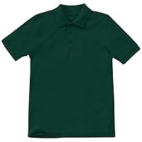 Classroom School Uniforms Unisex Short Sleeve Pique Polo