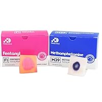 Fentanyl And Methamphetamine Detection Wipe Combo - Instant Test for Detecting Drug