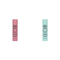 Sun Bum Wild Strawberry and Ocean Mint Cocobalm Hydrating Lip Balms with Aloe | 0.15oz Sticks | Paraben Free, Silicone Free