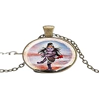 Religion Jewelry Shiva Shiva Glass Art photo Necklace Man Woman Jewelry as Gifts