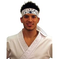 Karate Movie Mr Myagi Daniel Movie Headband Halloween Costume Cosplay