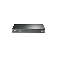 TP-Link TL-SG2008P | Jetstream 8 Port Gigabit Smart Managed PoE Switch | 4 PoE+ Port @62W | Support Omada SDN | PoE Recovery | IPv6 | Static Routing | L2/L3/L4 QoS | 5 Year Manufacturer Warranty