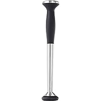 OXO SteeL Muddler with Non-Scratch Nylon Head and Soft Non-Slip Grip, Silver, 9-Inch