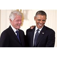 ConversationPrints BARACK OBAMA BILL CLINTON GLOSSY POSTER PICTURE PHOTO presidents Hillary