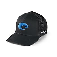 Costa Del Mar Flex Fit Logo Trucker Hat