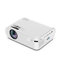 BAILAI P62 Mini Projector 4000 Lumens, 1920*1080P Supported LED Video Beamer For Mobile Phone Mirroring optional ( Size : P62 Mirroring )