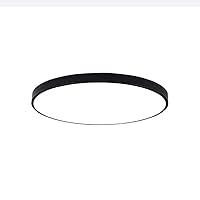 Simple LED Ceiling Light, IP65 Waterproof, 24W Round Flush Mount Ceiling Lighting With Aluminum Rim, Warm White Outdoor Ceiling Lamp For Bathroom, Kitchen, Hallway, Surface Assembly Ceiling Lig