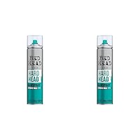 TIGI Bed Head Hairspray Extra Hold Hard Head Hair Care Spray for All Hair Types, 11.7 oz (Pack of 2)