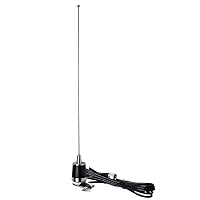 RG58 Coaxial Cable PL-259 Magnetic Base Mount 16.4ft HYS Amateur Antenna Dual-Band NMO 20 inch Antenna VHF 144 & UHF 430 MHz W/5M 