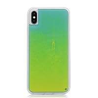 Losin Fluorescent Case Compatible with iPhone 7 / iPhone 8 4.7 Inch Case Luxury Glow in The Darkness Noctiluncent Liquid Luminous Sand Hard PC + Soft TPU Fluorescent Case