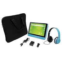 GPX Entertainment+ 10-inch Tablet and Portable DVD Player, TBDV1093 - Teal