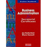 Business Administration for Secretarial Certificates (Student Handbook) Business Administration for Secretarial Certificates (Student Handbook) Paperback