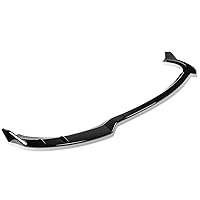 DNA MOTORING 2-PU-531-PBK 3Pcs RA-Style Front Bumper Lip Spoiler Compatible with 15-21 Charger