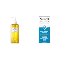 Deep Cleansing Oil 6.7 fl. oz. and Nizoral Anti-Dandruff Shampoo with 1% Ketoconazole 7 Fl Oz Bundle