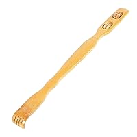 Bamboo Back Scratcher for Men with The Hand with The Back of The Hand with Long Handle for Back Massagers Body Massage