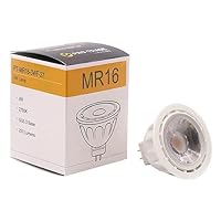 SPW Pro-Trade MR16 LED 3W 250 Lumens 2700K 60 Degree PT-MR16-3WF-27 30,000 Hours 10-18V Low Voltage 12v Landscape Lighting Bulb Dimmable Lamp