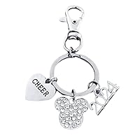 2024 All Star Cheer Summit Zipper Pull Keychain for Cheerleaders, Cheer Keychain, All Star Worlds, D2 Summit Cheer Gifts