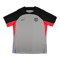 Nike 2022-2023 Barcelona CL Training Football Soccer T-Shirt Jersey (Grey)