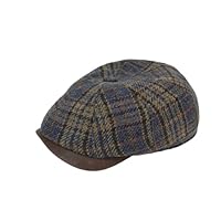 Gottmann SNN 2821456 Men's Hunting for Autumn and Winter, Large Size, Wool, Tweed Patchwork, Eight-Way Hunting, Blue Type, Imported by a well-established German Brand