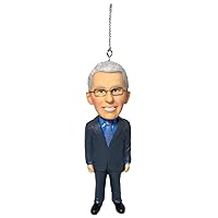 Dr. Fauci Dr. Anthony Fauci Limited Edition Bobblehead Ornament - 3.5 inches Tall for Christmas Trees and Holiday Decorations